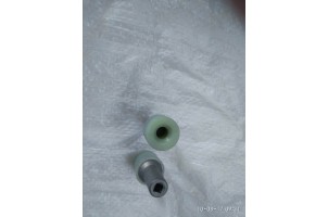 Втулка перехідник між тросами алюміній велика електрокоса,мотокоса, трімер 